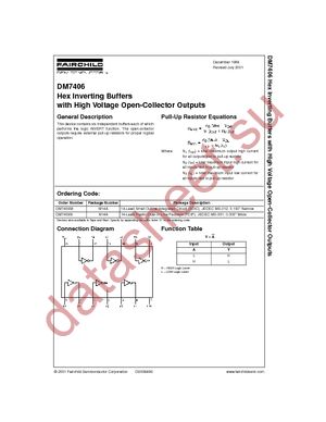 DM7406M datasheet  